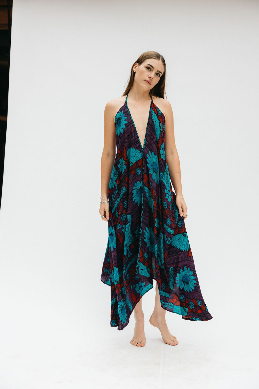 Sun Child Classic Silk Dress - Canyon Love