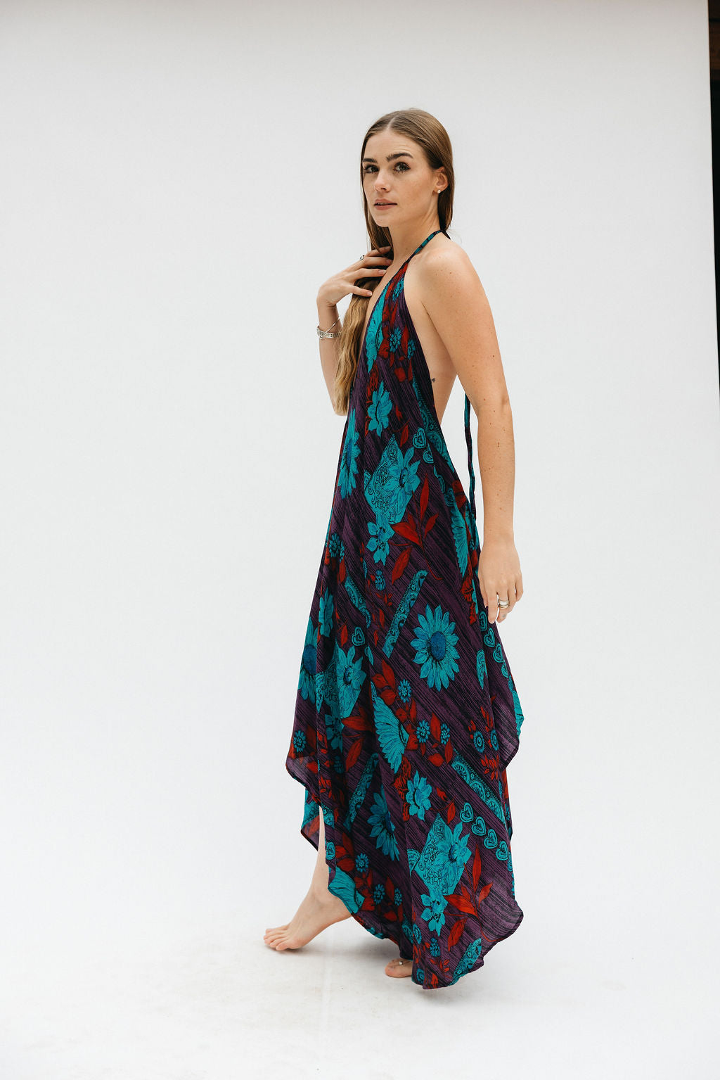 Sun Child Classic Silk Dress - Canyon Love