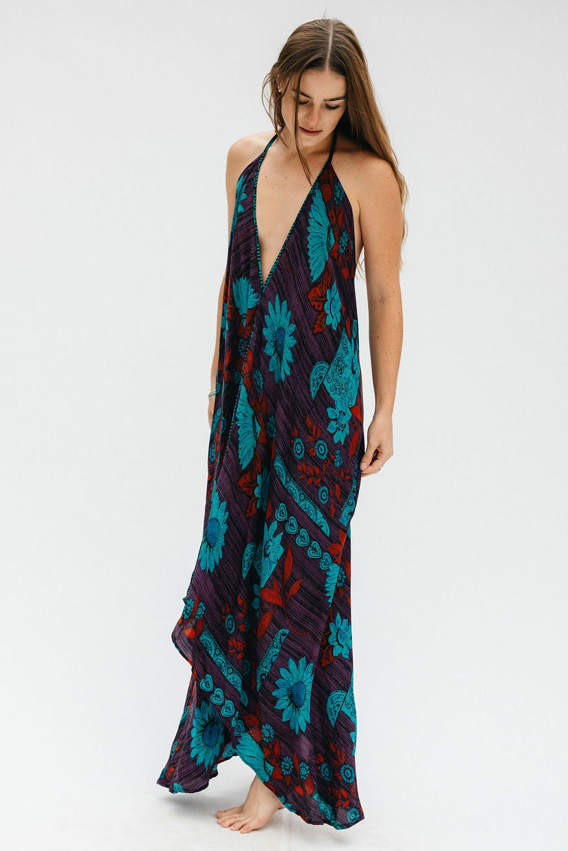 Sun Child Classic Silk Dress - Canyon Love