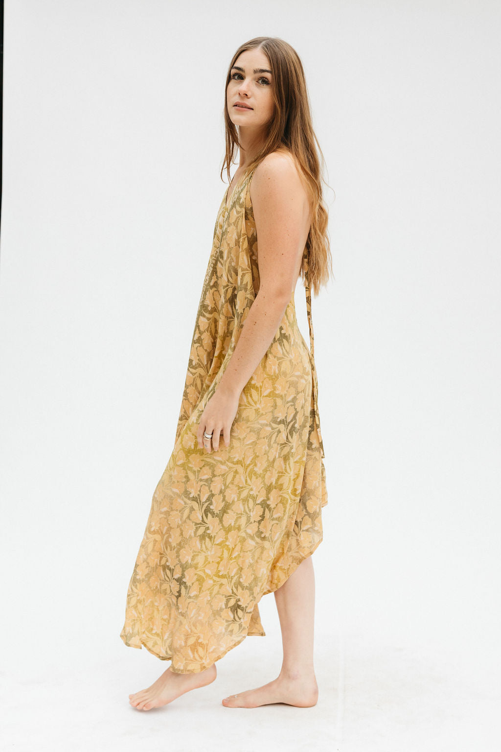Sun Child Classic Silk Dress - Canyon Dream