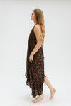 Sun Child Classic Silk Dress - Malibu Rose