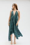 Sun Child Classic Silk Dress - Malibu Moon