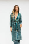 Long Jacket With Belt - Ohia