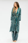 Long Jacket With Belt - Ohia