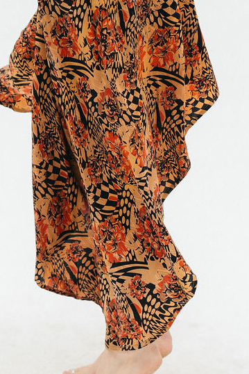 Sun Child Classic Silk Dress - Malibu Gold