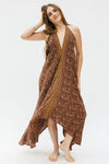 Sun Child Classic Silk Dress - Topanga Rose