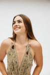 Sun Child Classic Silk Dress - Topanga Gold
