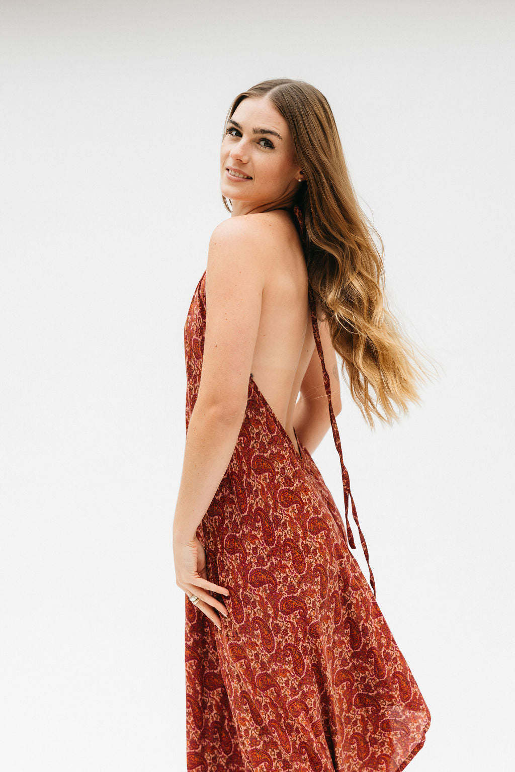 Sun Child Classic Silk Dress - Topanga Love