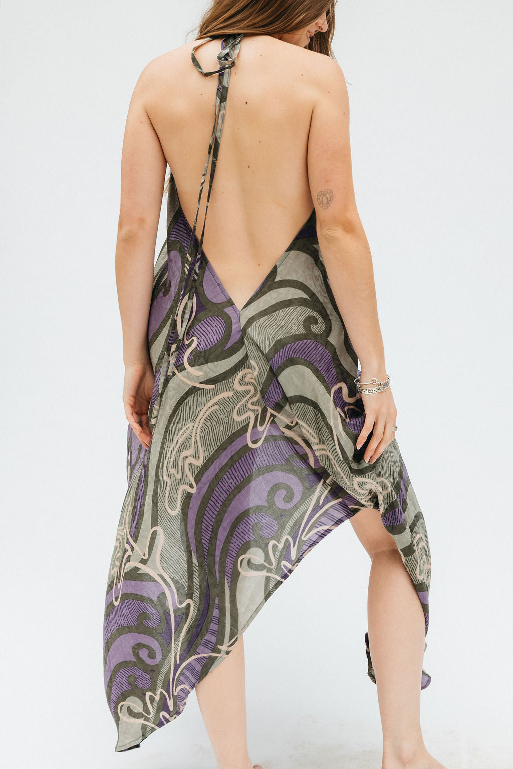 Sun Child Classic Silk Dress - Laurel Moon