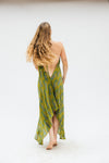 Sun Child Classic Silk Dress - Laurel Gold