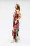 Sun Child Classic Silk Dress - Hollywood Rose