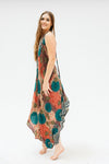 Sun Child Classic Silk Dress - Hollywood Moon