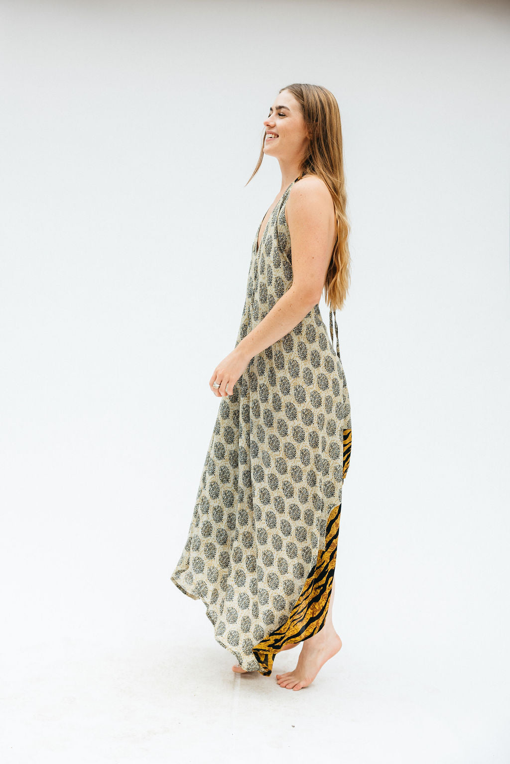 Sun Child Classic Silk Dress - California Love
