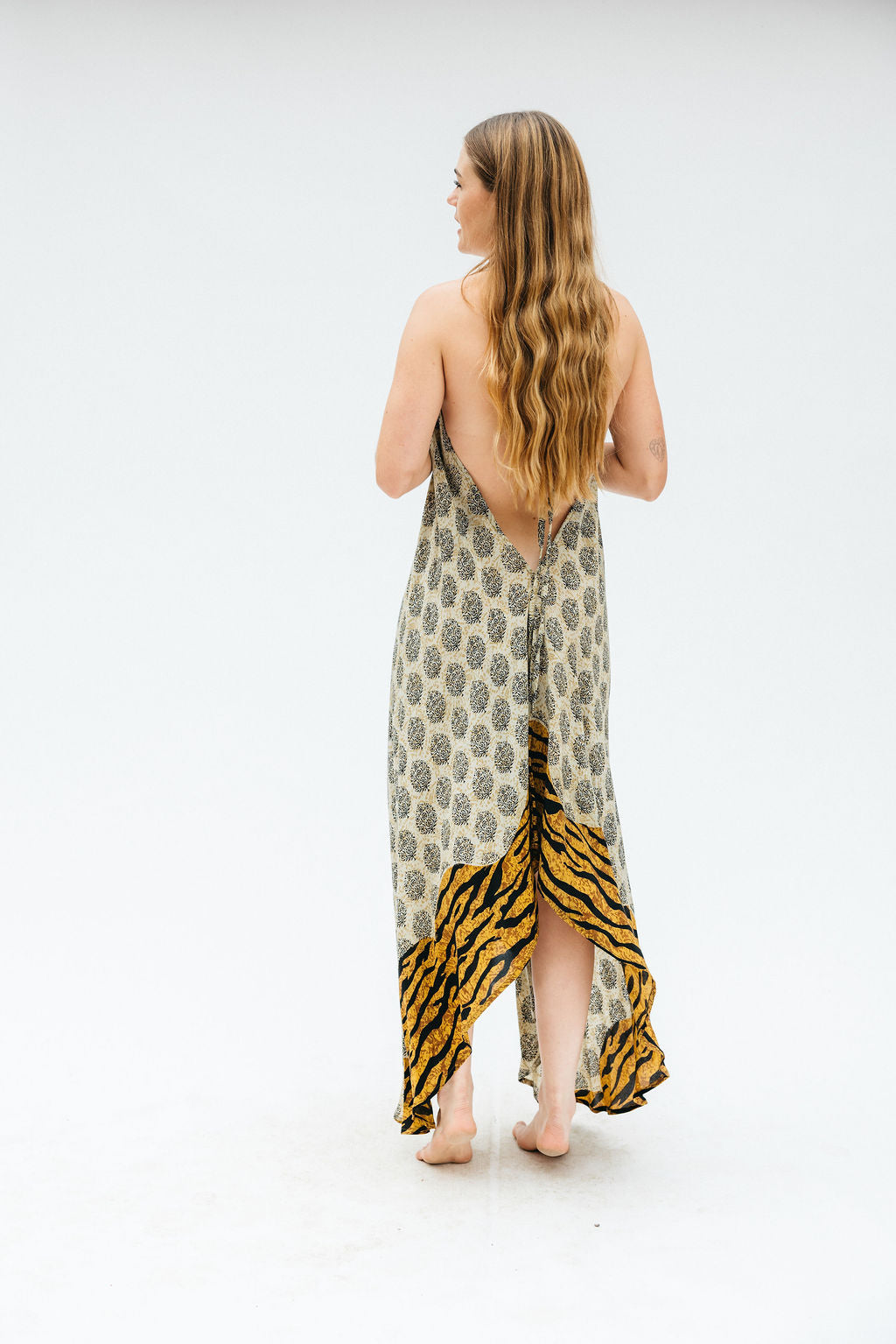 Sun Child Classic Silk Dress - California Love