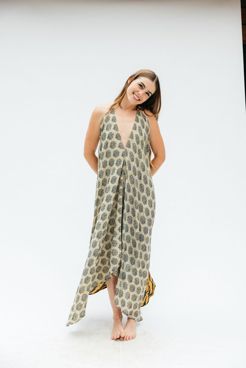 Sun Child Classic Silk Dress - California Love