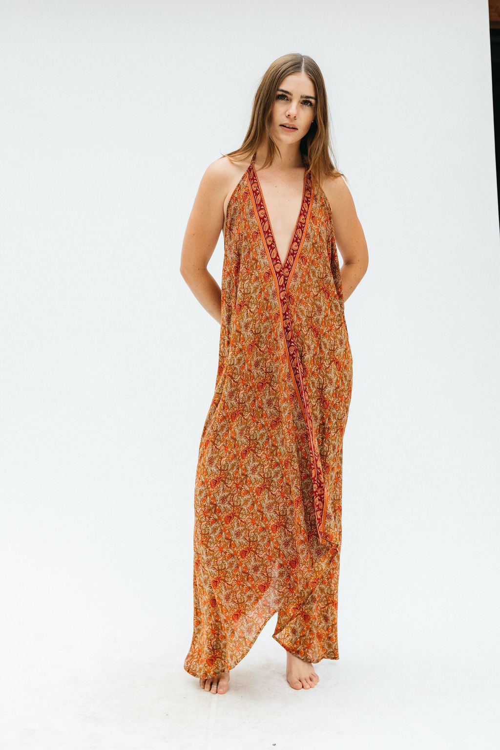 Sun Child Classic Silk Dress - Mary Jane