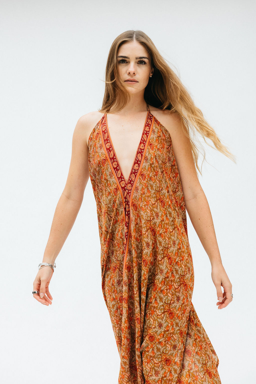 Sun Child Classic Silk Dress - Mary Jane