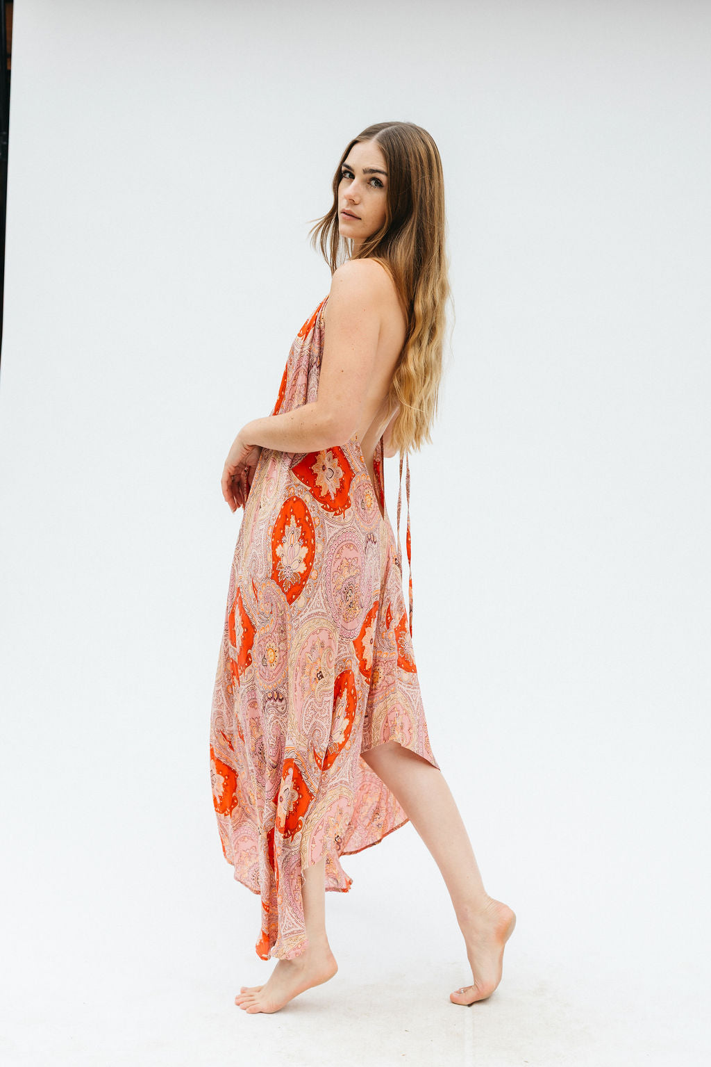 Sun Child Classic Silk Dress - Parker