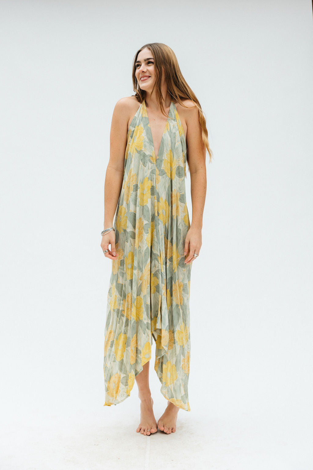 Sun Child Classic Silk Dress - May