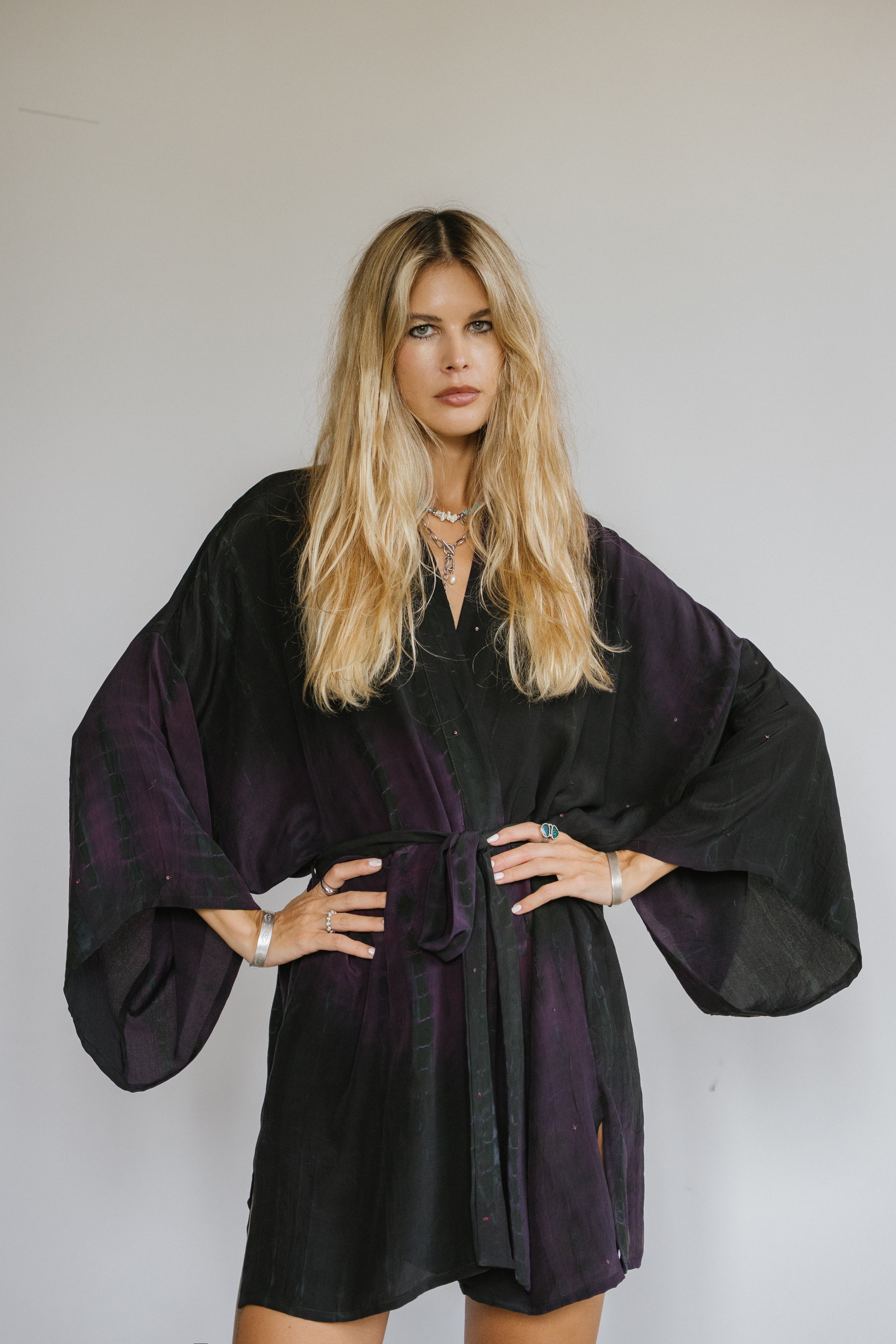 Kimono Wrap Dress - Billy