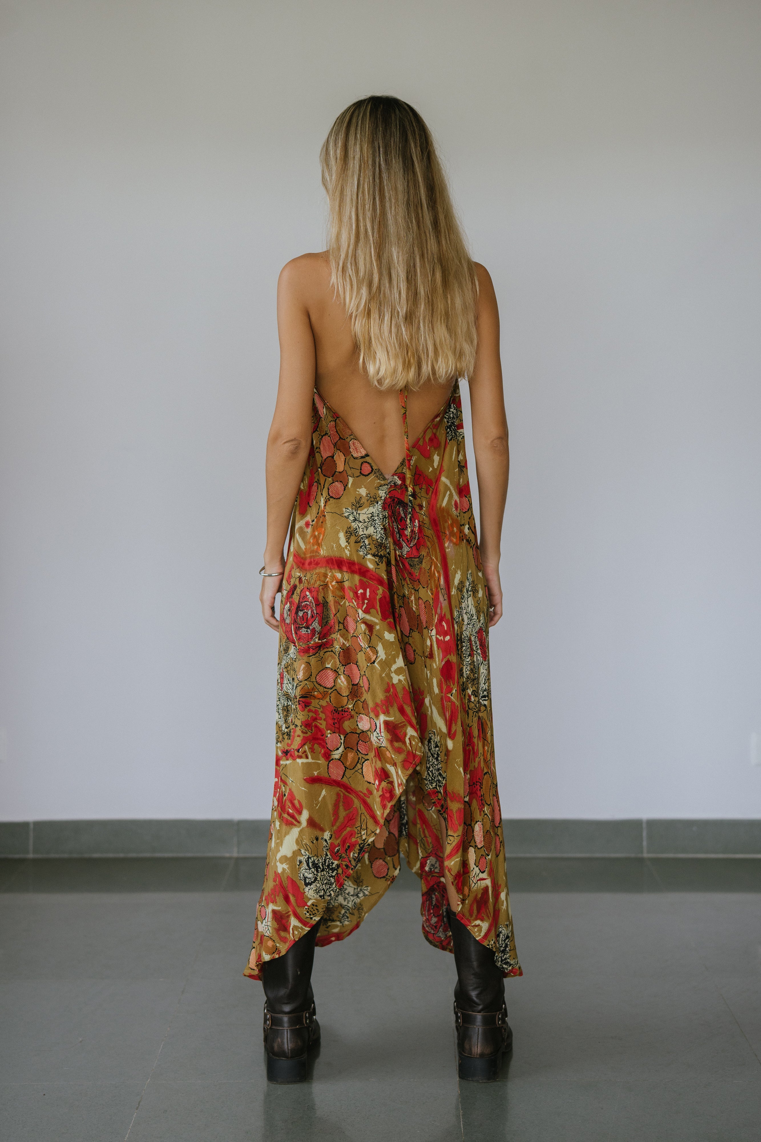 Sun Child Classic Silk Dress - Ariana