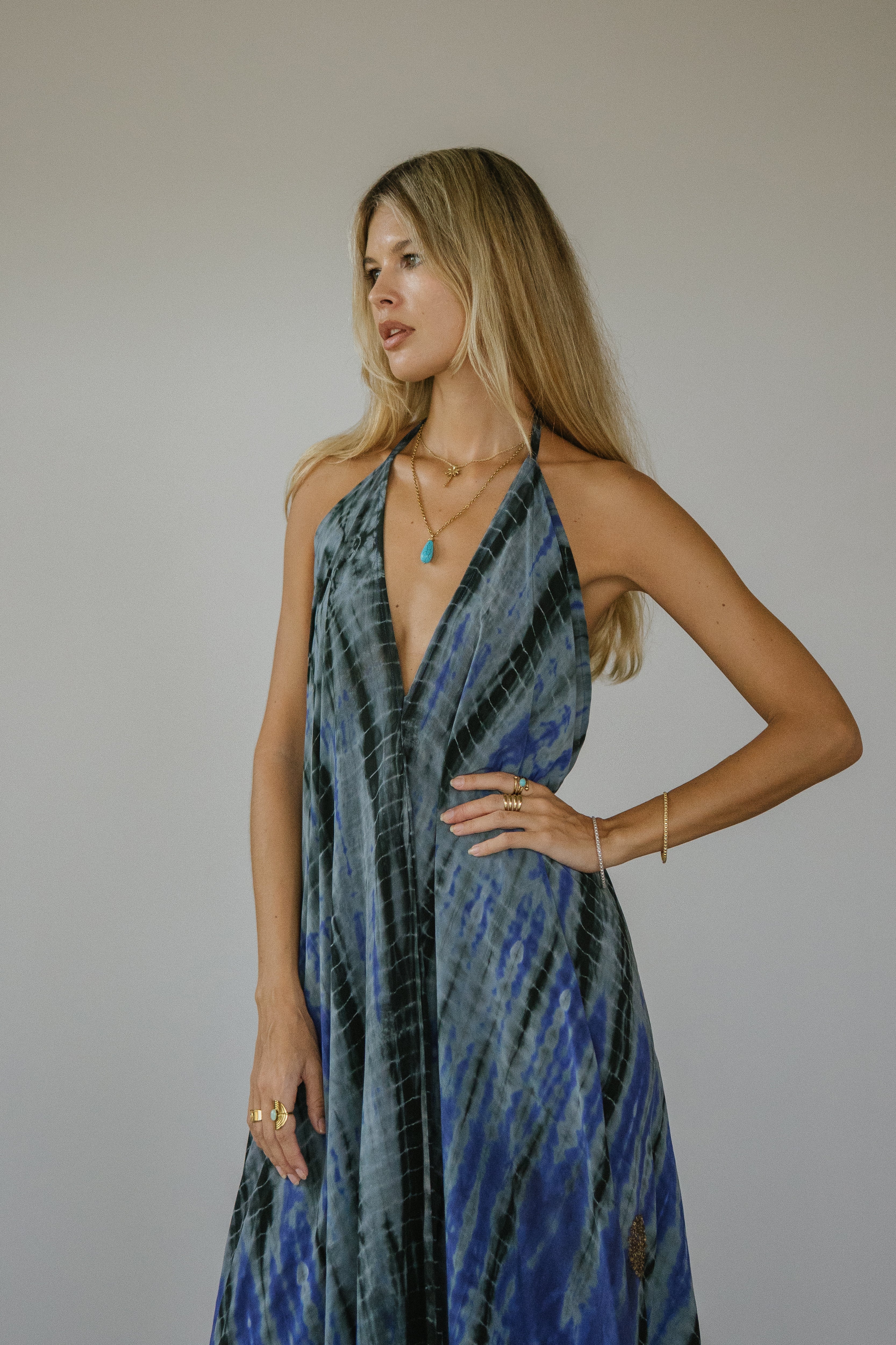 Sun Child Classic Silk Dress - Tenny