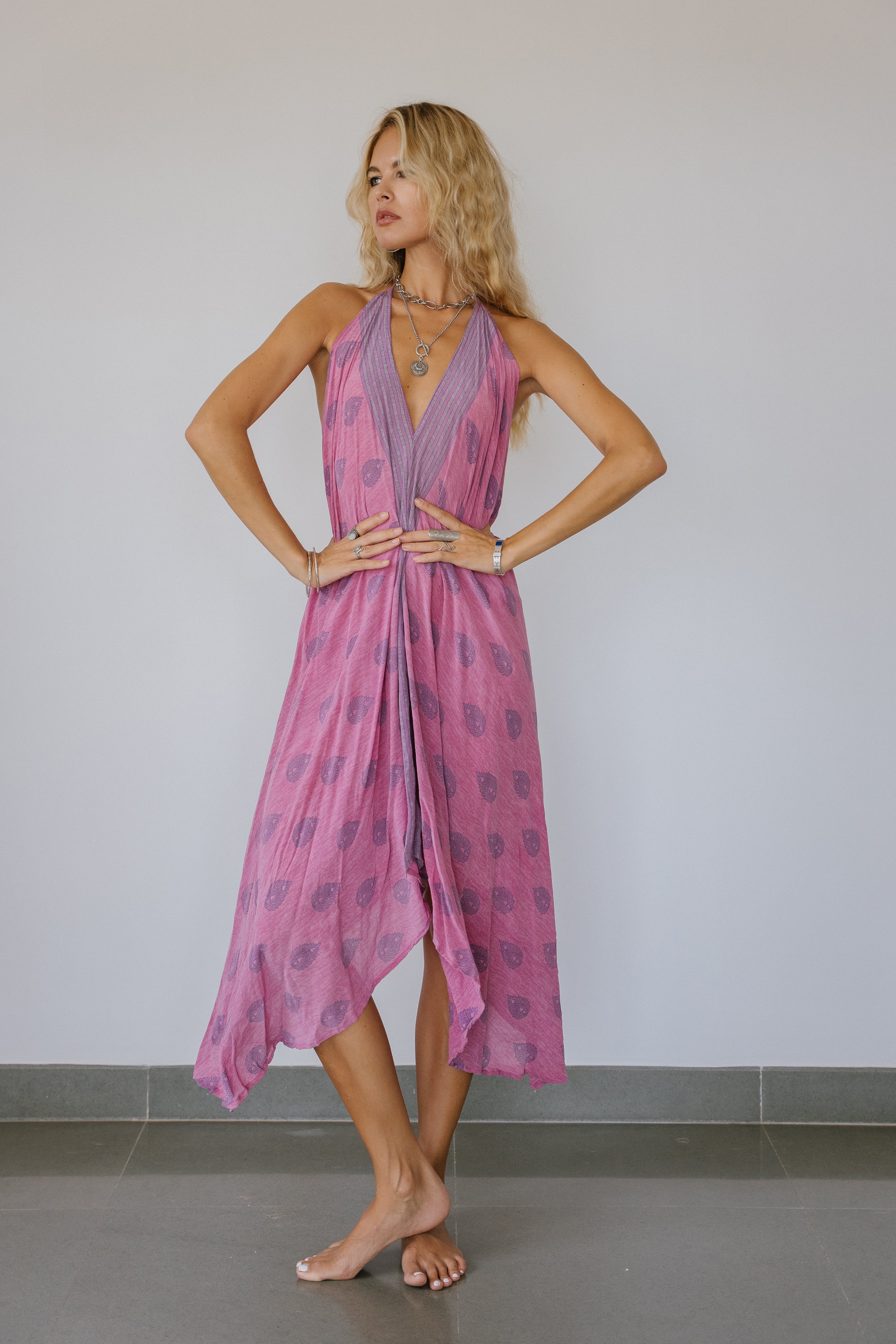 Sun Child Classic Silk Dress - Nobu