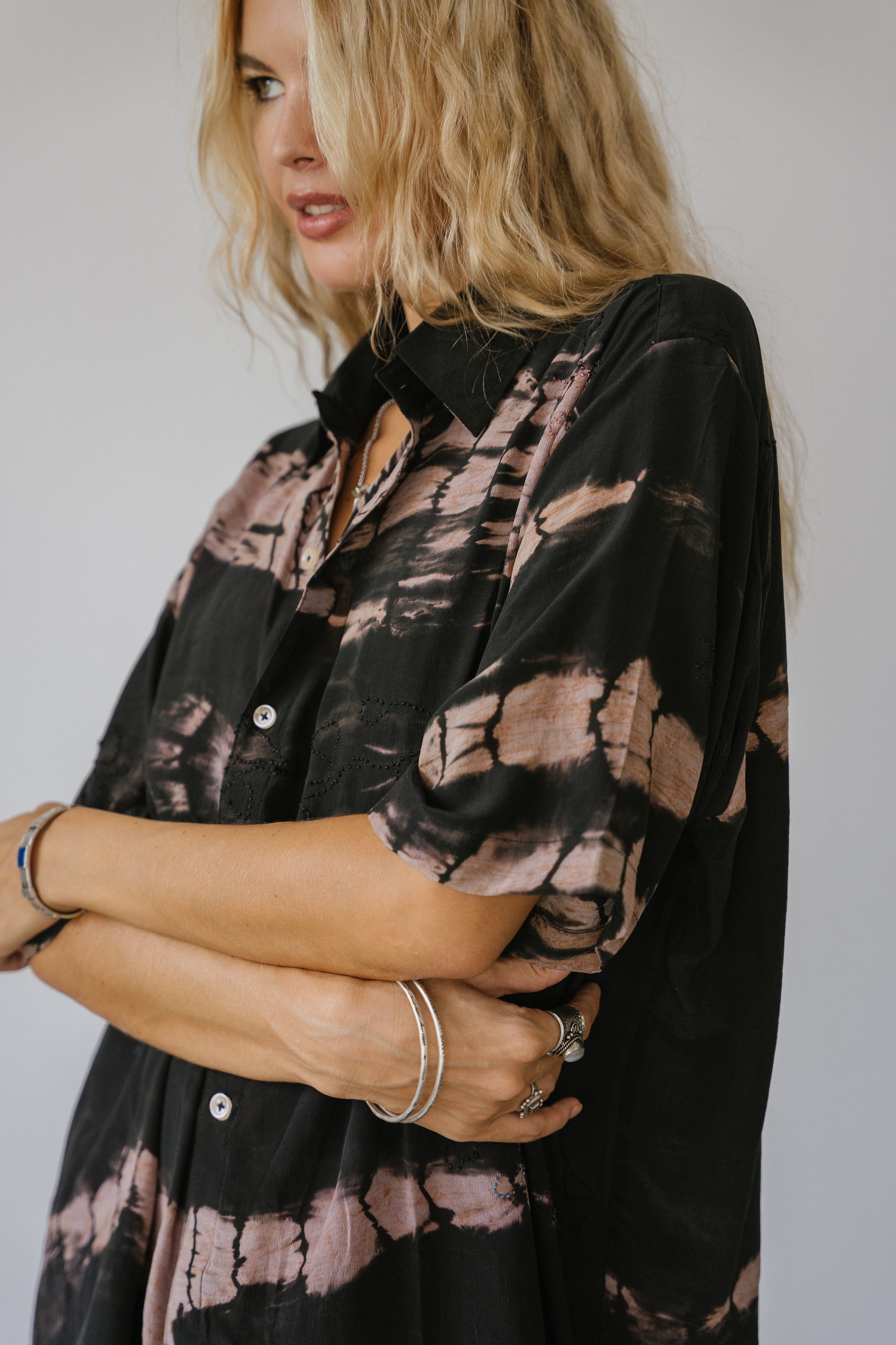Short Sleeve Button Up - Diani