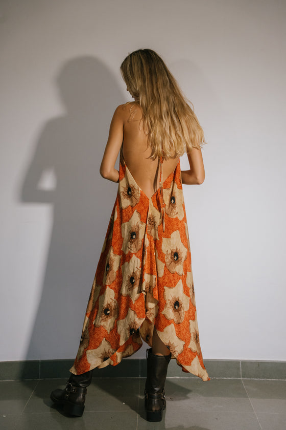 Sun Child Classic Silk Dress - Jackie