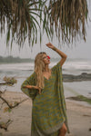Long Caftan - Lime