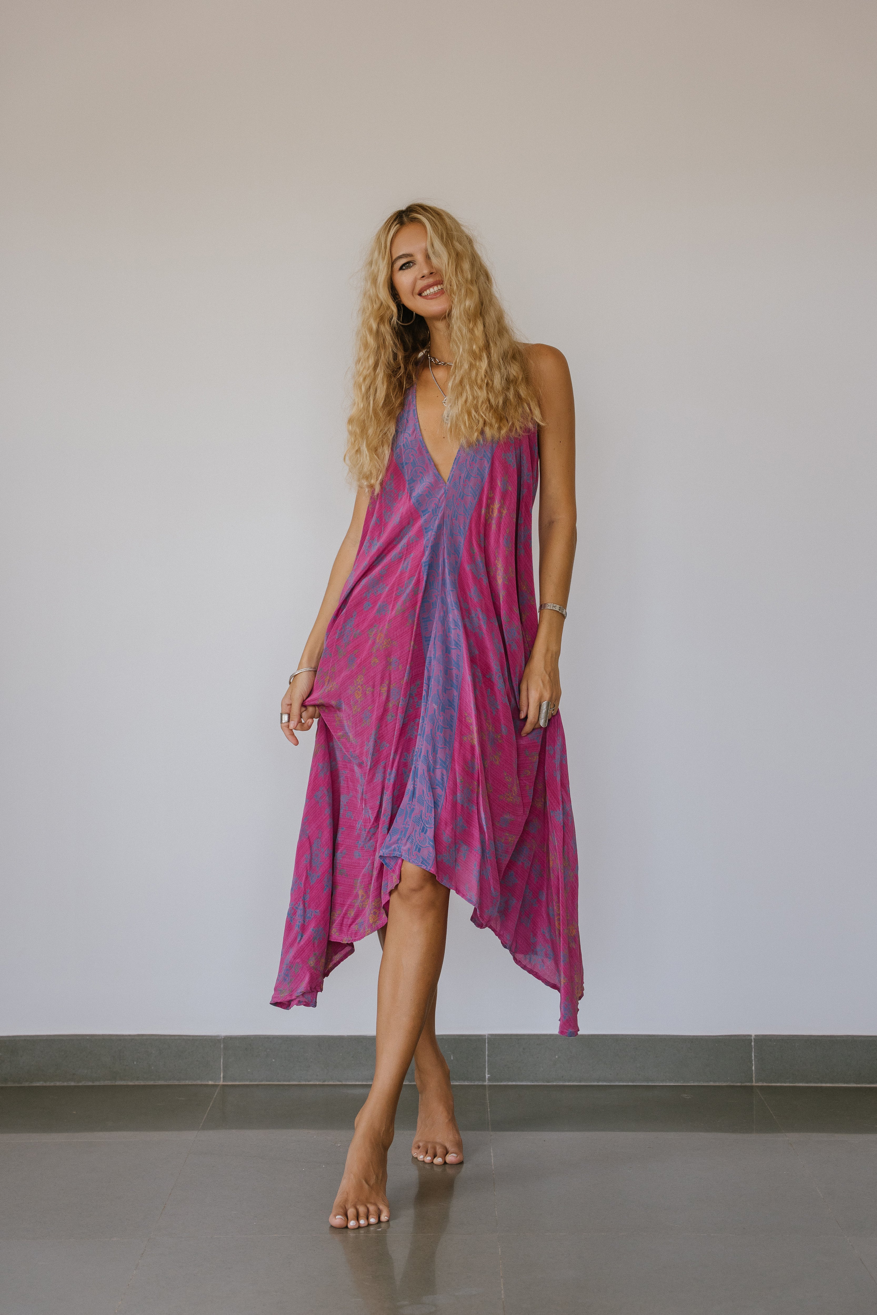 Sun Child Classic Silk Dress - Sekai