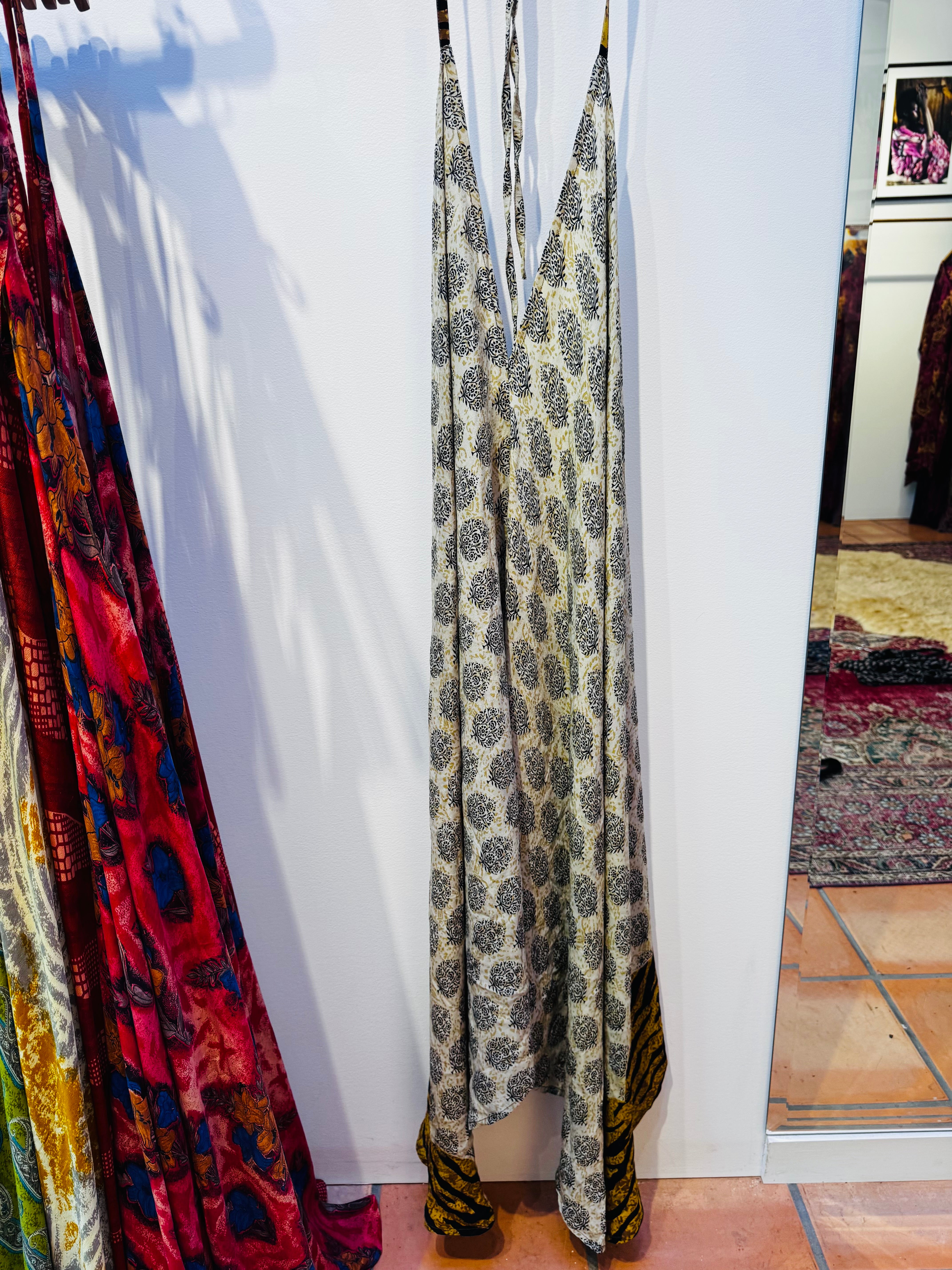 Sun Child Classic Silk Dress - Desert