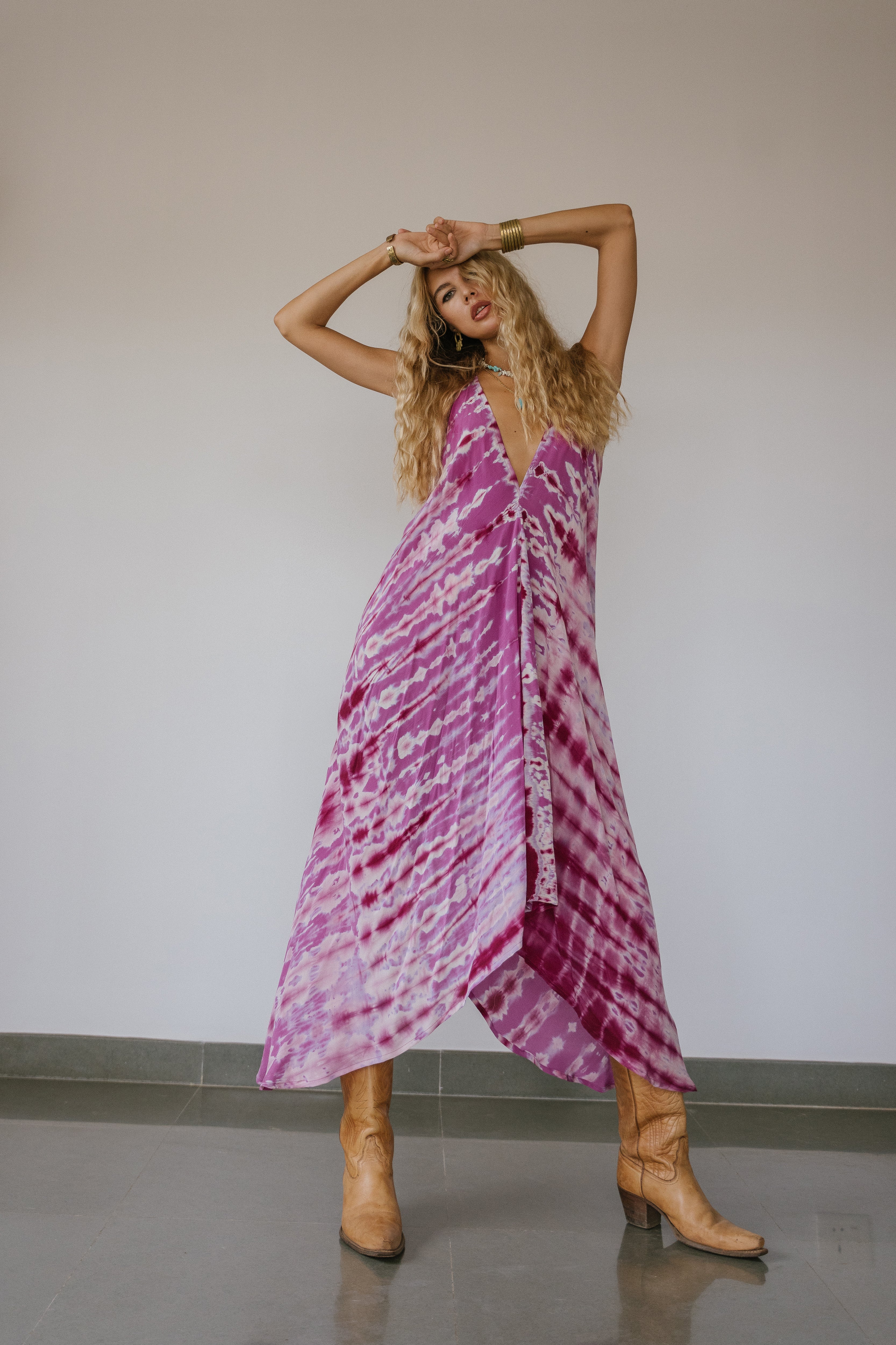 Sun Child Classic Silk Dress - Papa