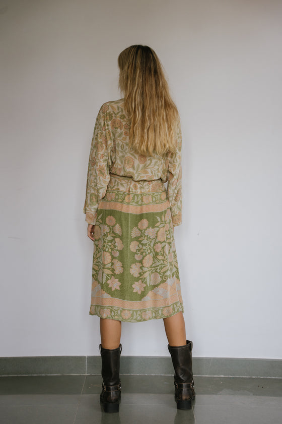 Long Jacket With Belt - Volt