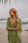 Long Caftan - Lime