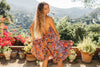 Sun Child Classic Silk Dress - Marigold
