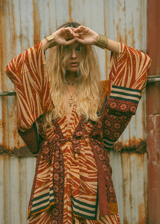 Kimono Wrap Dress - Willyum