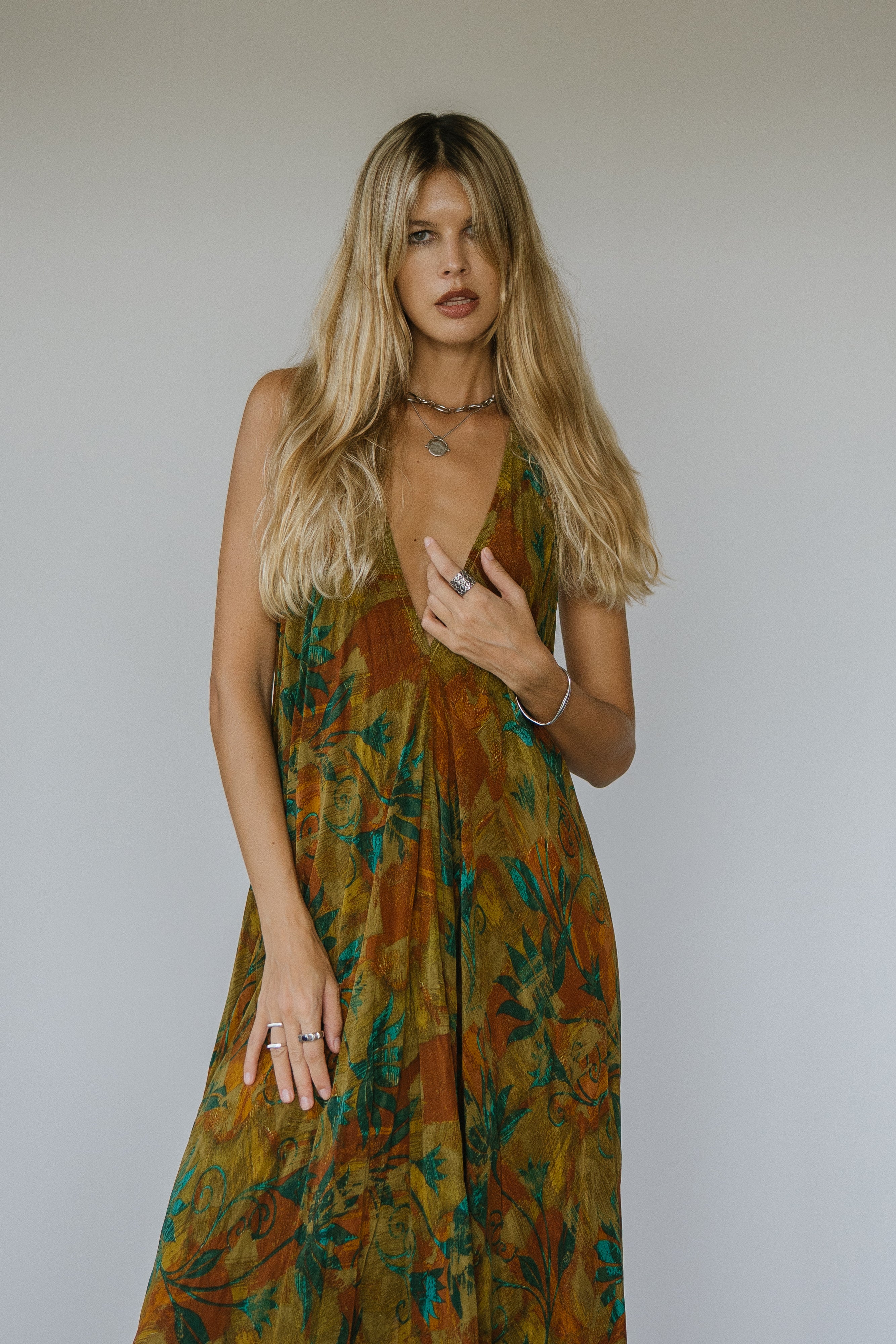 Sun Child Classic Silk Dress - Jessica