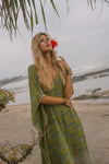 Long Caftan - Lime
