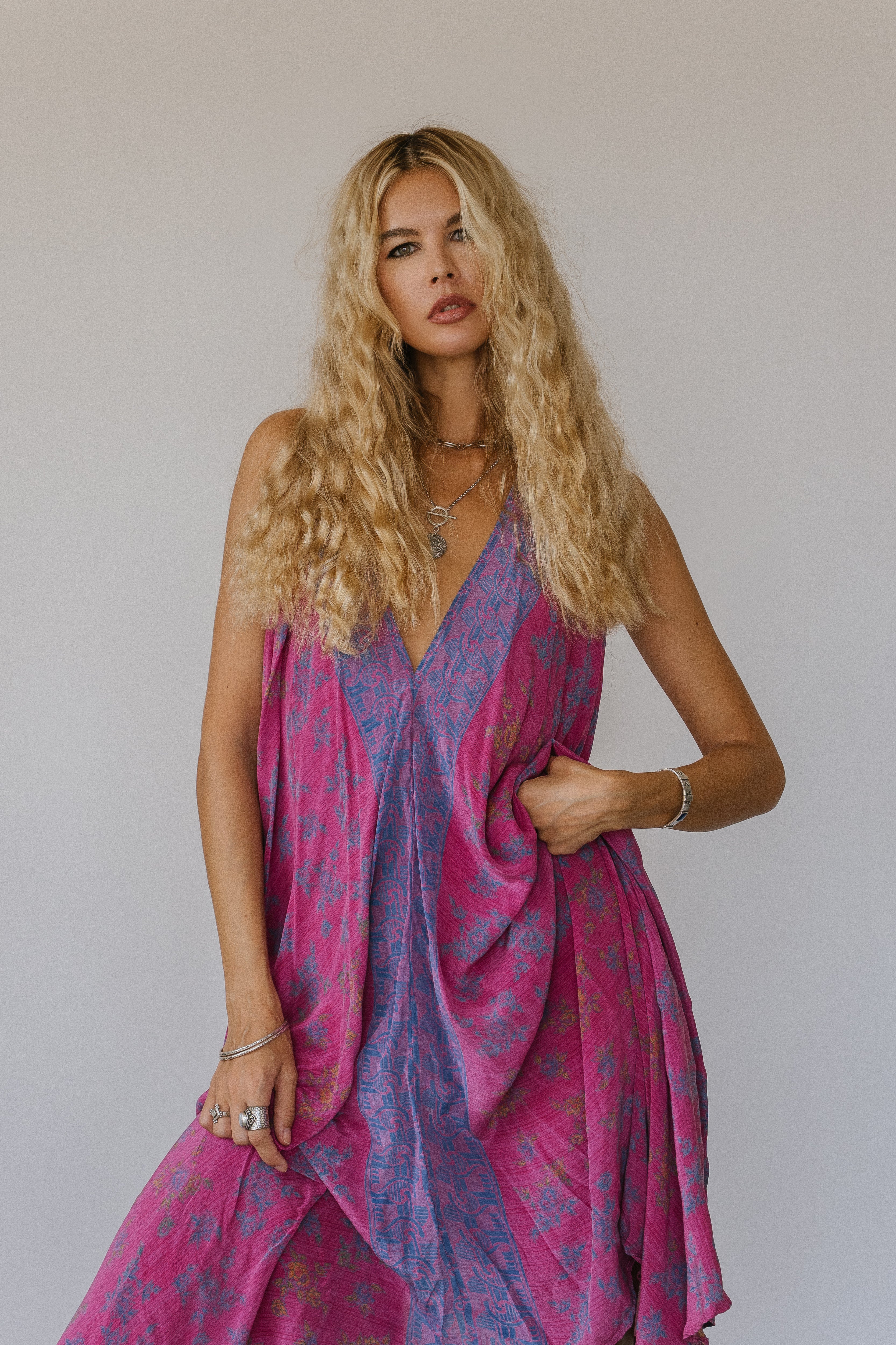 Sun Child Classic Silk Dress - Sekai