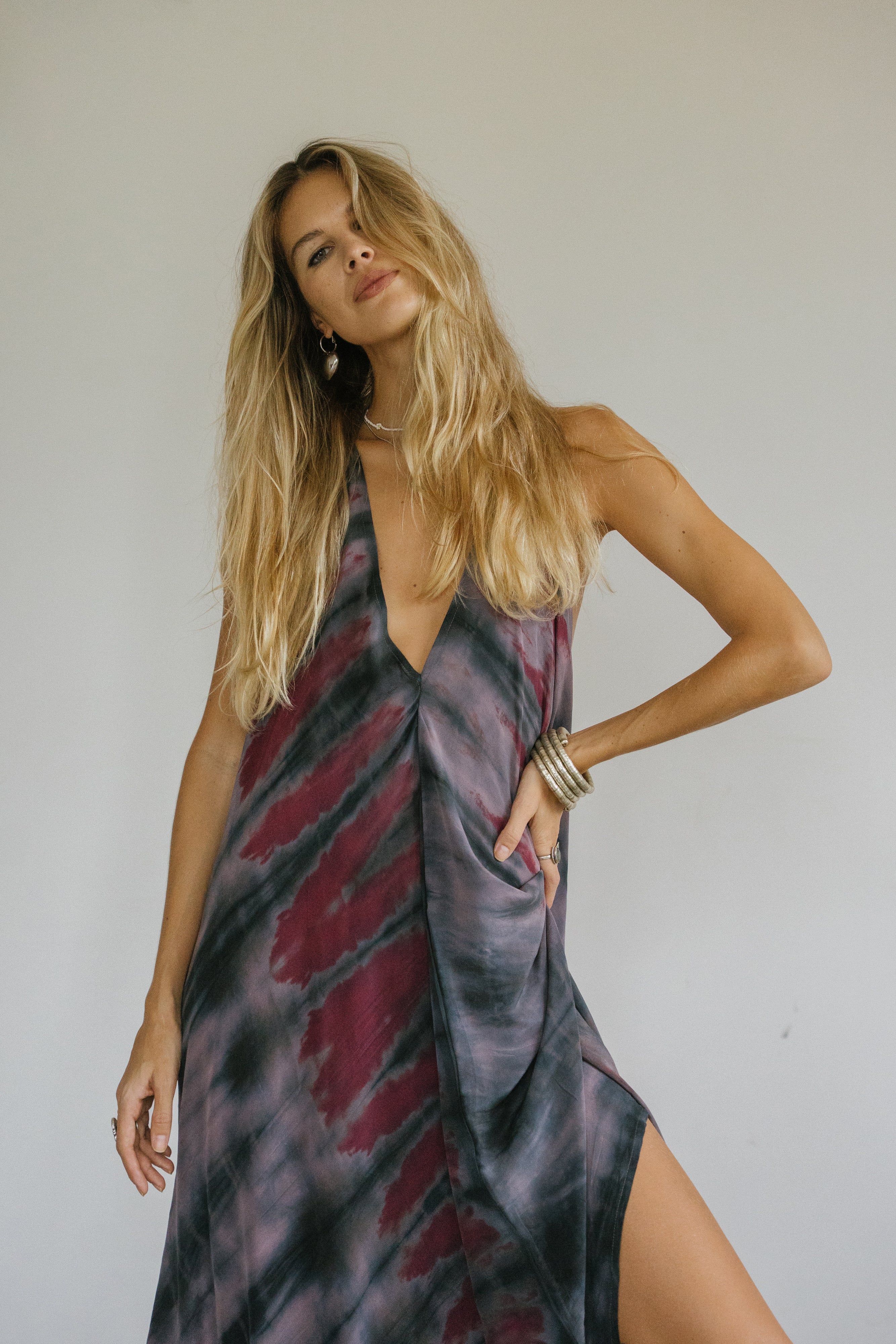 Sun Child Classic Silk Dress - Kelce