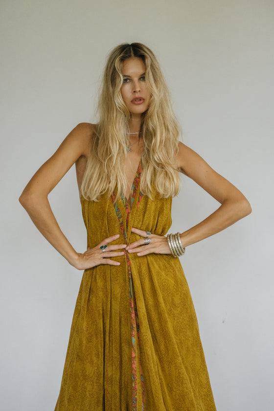 Sun Child Classic Silk Dress - Wyatt