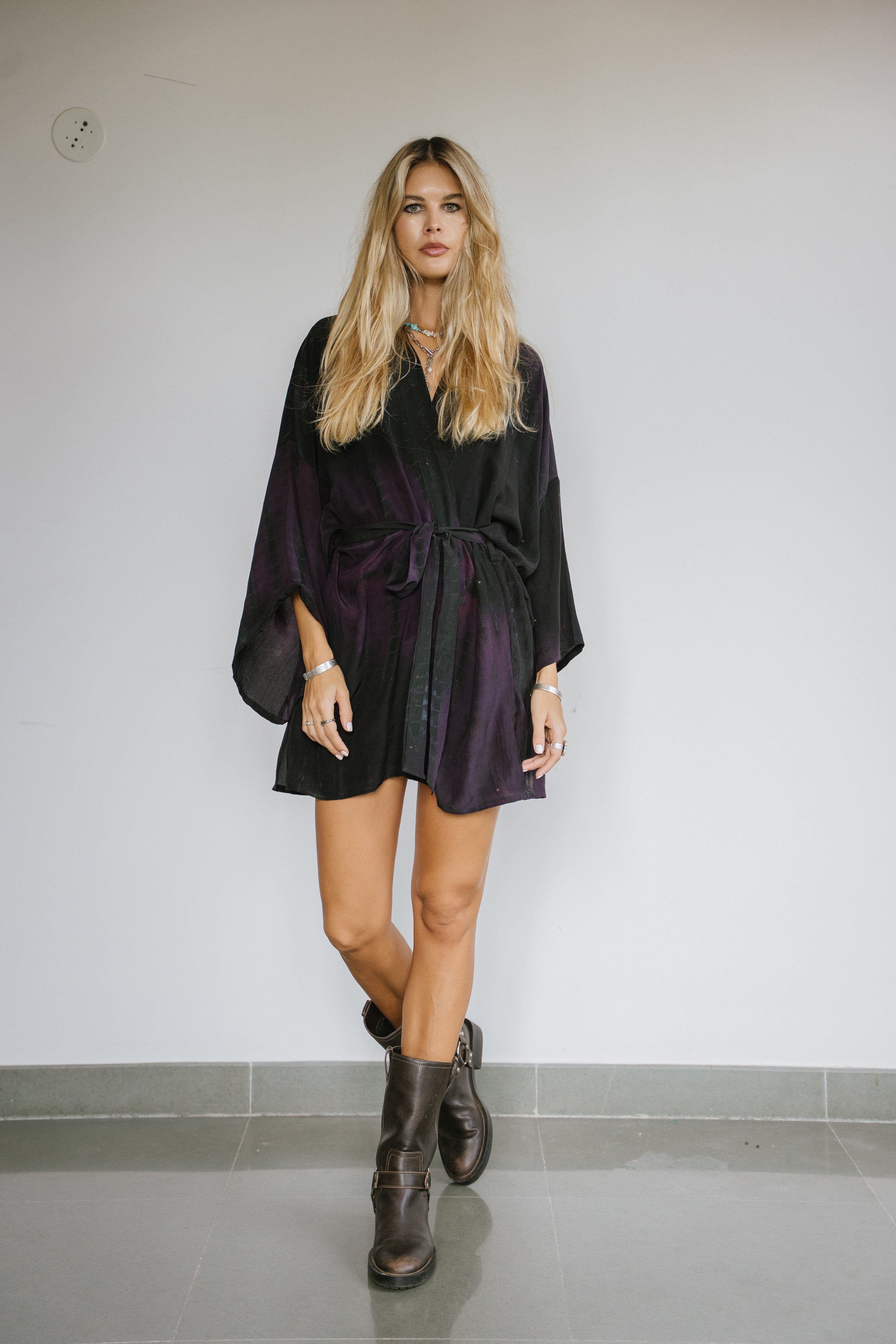 Kimono Wrap Dress - Billy