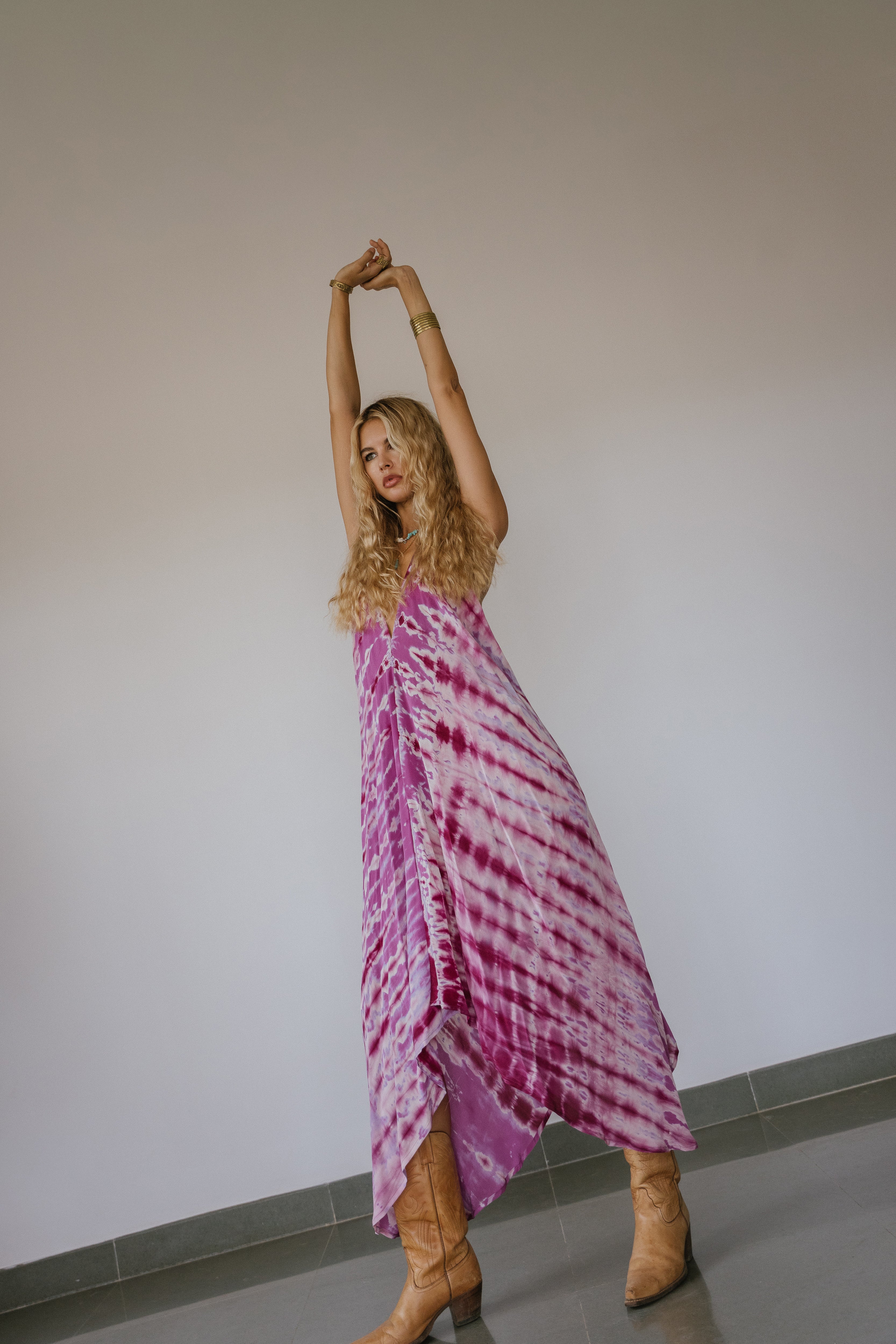 Sun Child Classic Silk Dress - Papa
