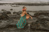 Sun Child Classic Silk Dress - Agave