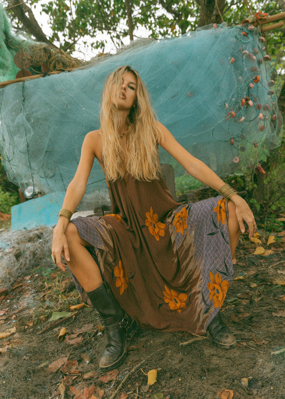 Sun Child Classic Silk Dress - Gigo
