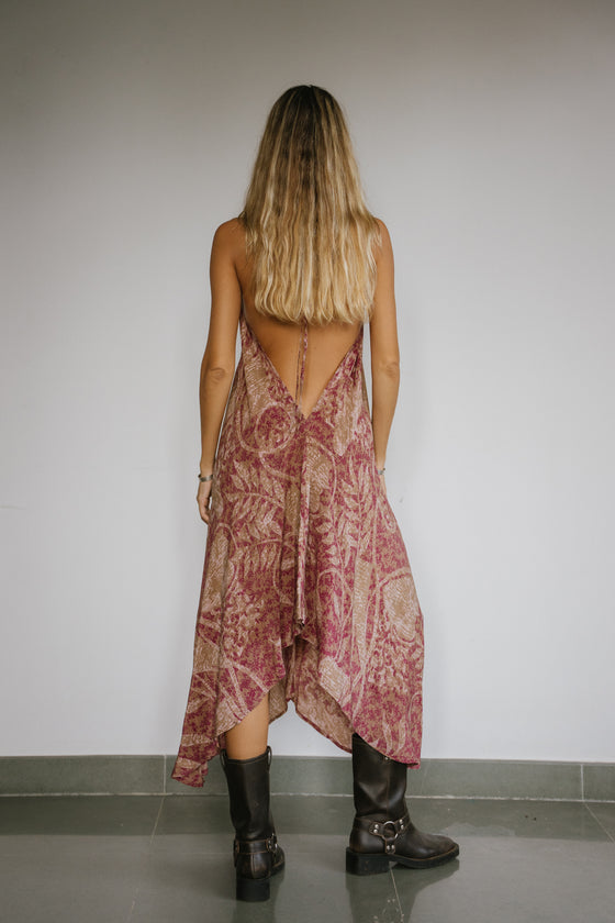 Sun Child Classic Silk Dress - Lyle