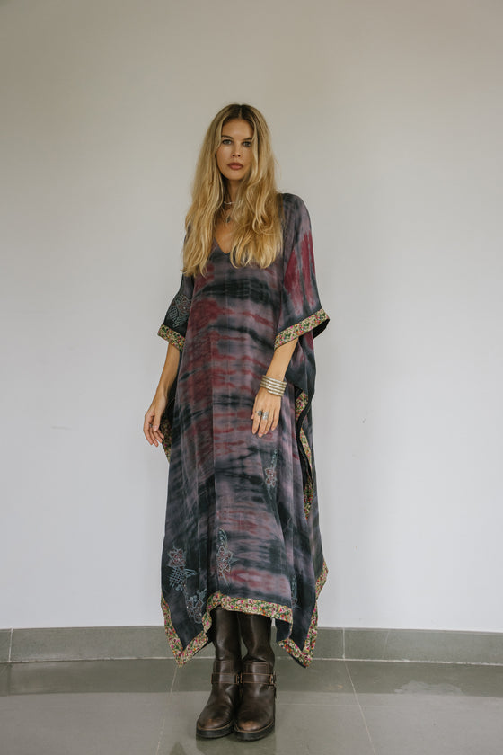 Long Caftan - Cardamon
