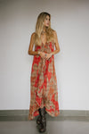 Sun Child Classic Silk Dress - Olive