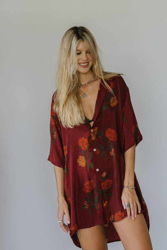 Short Sleeve Button Up - Gita